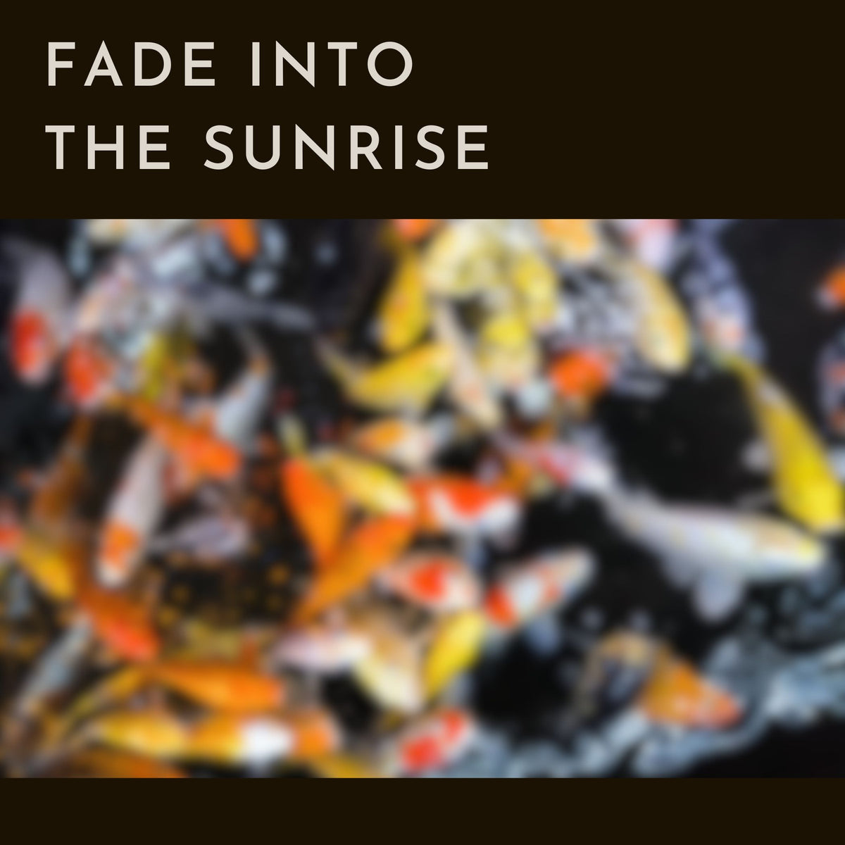 Fade Into The Sunrise (ORIGINAL VOCALS)