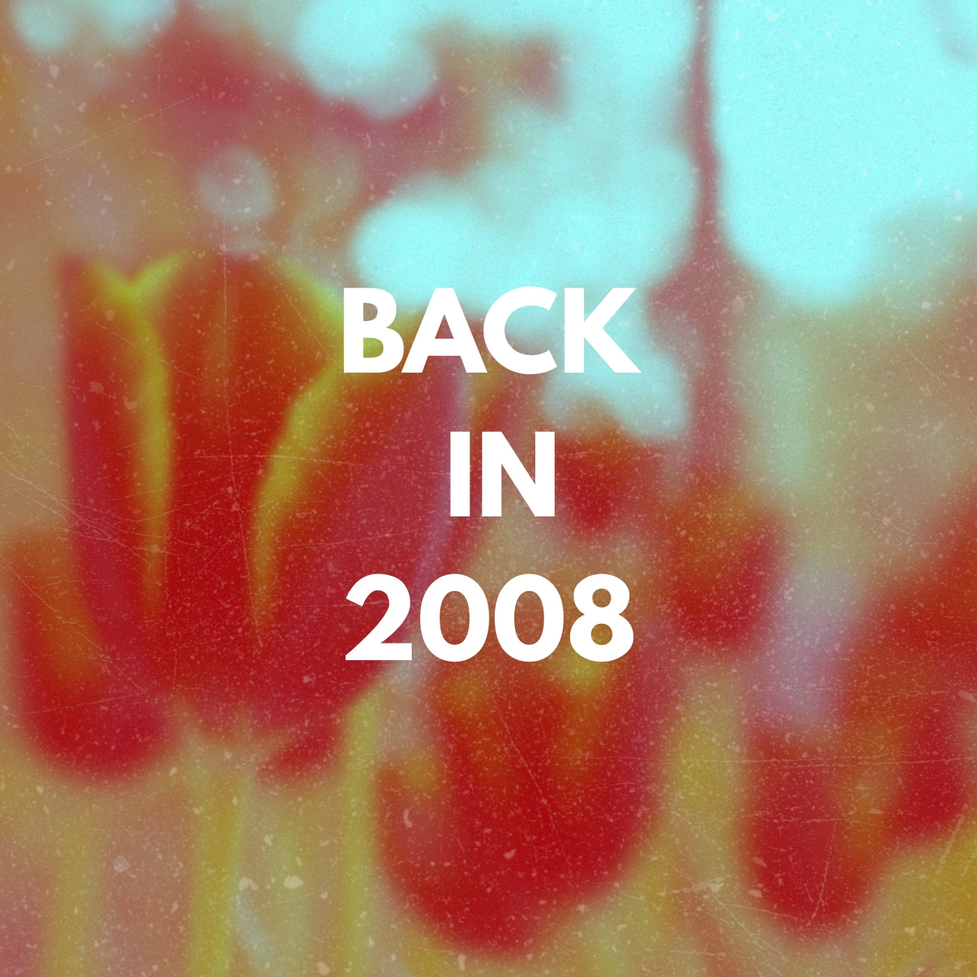 Back in 2008 (EXCLUSIVE ORIGINAL VOCALS)