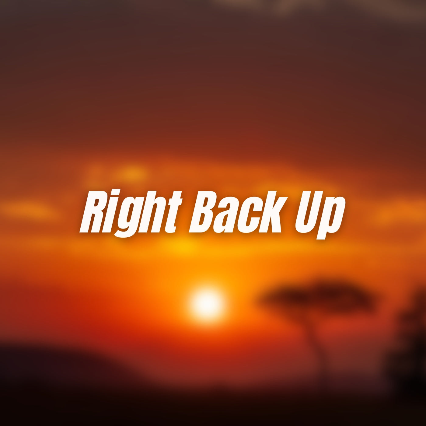 Right Back Up (AFRO HOUSE)