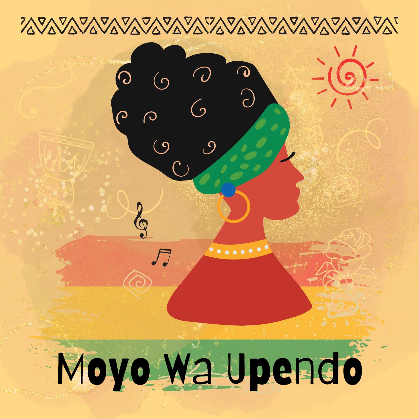 Moyo Wa Upendo original Swahili vocals 118 BPM A# minor with English translation
